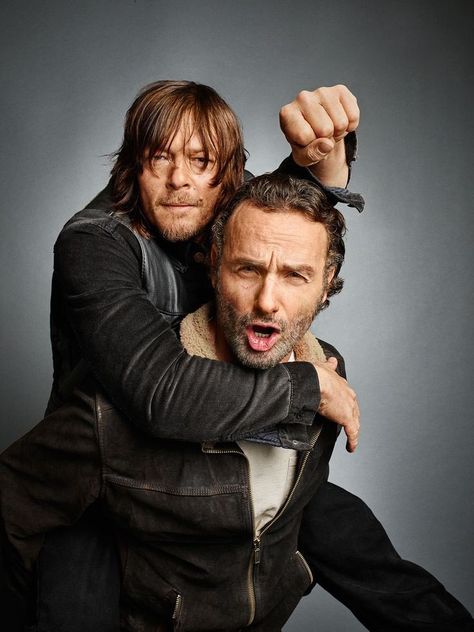 Daryl And Rick, Walking Dead Daryl, Andrew Lincoln, Rick Grimes, Daryl Dixon, Norman Reedus, Doja Cat, Walking Dead, The Walking Dead