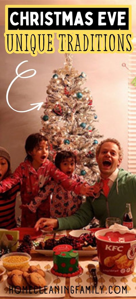 Create cherished holiday memories with these unique Christmas Eve traditions. Click here to read now and start your own family tradition! Fun Christmas Eve Traditions, Christmas Eve Traditions Families, Christmas Eve Service, Opening Gifts, Traditions Around The World, Its Christmas Eve, Christmas Eve Traditions, Traditions To Start, Christmas Eve Dinner