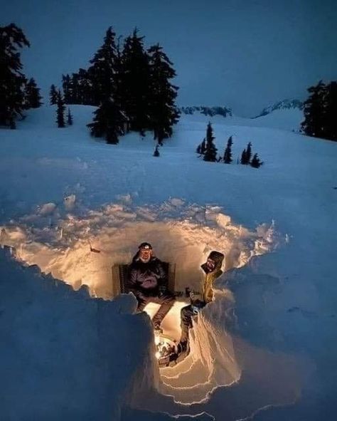 Cool Fire pit Snow Camping, Winter Camping, Gap Year, Outdoor Survival, Winter Fun, Winter Aesthetic, Winter Photography, Avatar The Last Airbender, The Last Airbender