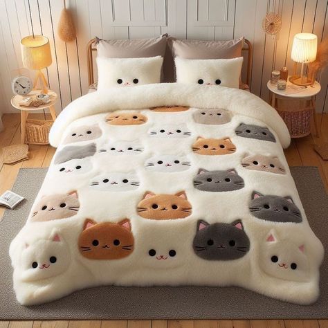 Crochet Cat Beds, Soft Ideas, Crochet Bed, Bed For Cats, Cat Bedroom, Cute Furniture, Cat Beds, Cute Bedroom Decor, Cute Room Ideas