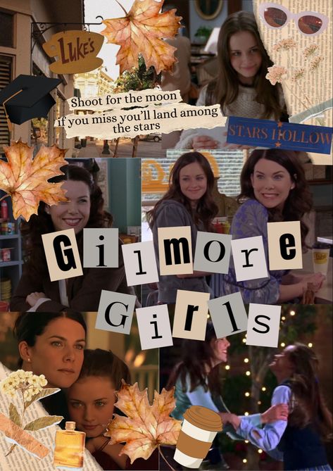 Gilmore Girls Poster, Babette Ate Oatmeal, Gilmore Girls Seasons, Film Netflix, Team Logan, Girl Background, Lorelai Gilmore, Girl Posters, Rory Gilmore