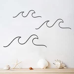 Beach Pictures Surf, Minimal Room Decor, Surf Nursery, Coastal Pictures, Seaside Wall Art, Decoration For Bedroom, Wire Wall Art, Wave Wall, Wall Art Ocean