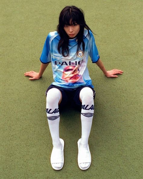 Sport Editorial, Friends Reunited, British Football, Football Fever, Palace Skateboards, Sock Outfits, Football Socks, Sports Uniforms, Womens Football