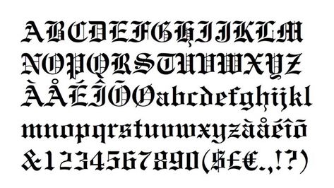 Engravers Old English Font Download - All Your Fonts Ole English Font, Old English Font Tattoo, Happy New Year Calligraphy, Monster Font, Wedding Script Fonts, Royalty Free Fonts, New Year Typography, Old Fashioned Fonts, English Fonts