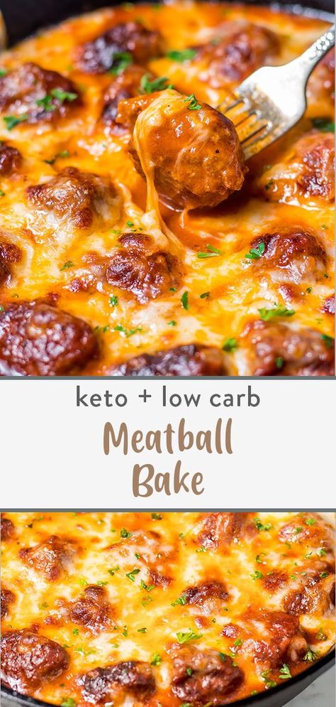 Keto Quiche, Keto Meatballs, Healthy Low Carb Dinners, Low Carb Meatballs, Meatball Bake, Breakfast Low Carb, Keto Beef Recipes, Keto Pancakes, Keto Dinners