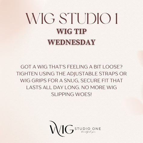 It's Wig Tip Wednesday at Wigstudio1! 💁‍♀️✨ Follow us for expert tips and tricks to make the most of your wigs. Stay tuned each week for insights on styling, care, and more. Don't miss out on transforming your look with ease! #WigTipWednesday #WigStudio1 #wigtipsandtricks #wigcare #wigs #wighelp Wig Wearing Tips, Wig Influencer Tips, Washing Wigs How To, Wig Flying Off Meme, Wig Snatched Meme, Stay Tuned, Tips And Tricks, Follow Us, Wigs