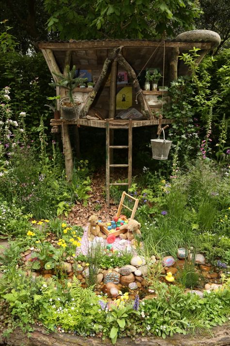 Play Garden, Children's Garden, Natural Playground, Garden Types, Backyard Playground, Have Inspiration, Chelsea Flower, Chelsea Flower Show, Backyard Fun