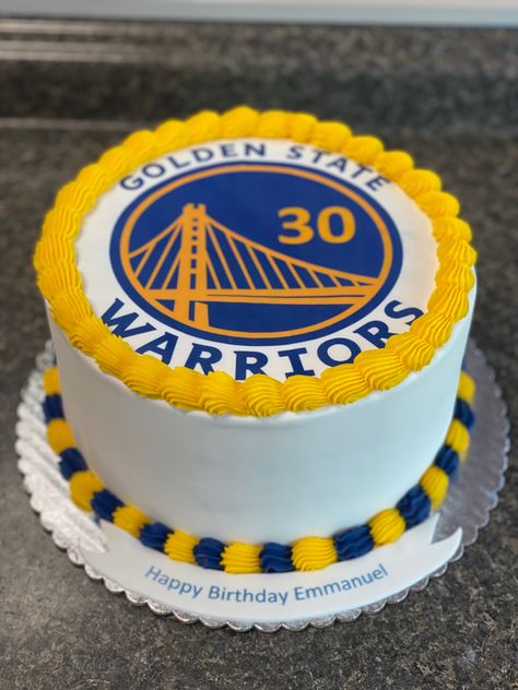 Golden State Birthday Cake, Stephen Curry Cake Ideas, Stephen Curry Birthday Party Ideas, Steph Curry Birthday Cake, Golden State Warriors Birthday Cake, Steph Curry Birthday Party Ideas, Golden State Warriors Cake Topper, Nba Cakes Birthday, Steph Curry Cake