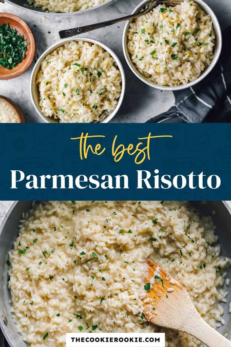 Beef Recipe Instant Pot, Comfort Pasta, Parmesan Risotto, Delicious Sides, Cooking With White Wine, The Cookie Rookie, Cookie Rookie, Flavorful Vegetables, Italian Foods