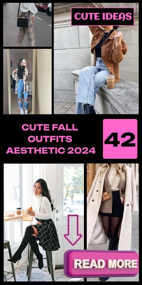 Cute Fall Outfits Aesthetic, Easy Fall Outfits, Trending Fall Outfits, Cozy Ideas, Fall Outfits Aesthetic, Fall Trends Outfits, Simple Fall Outfits, Best Winter Outfits, Comfy Jeans