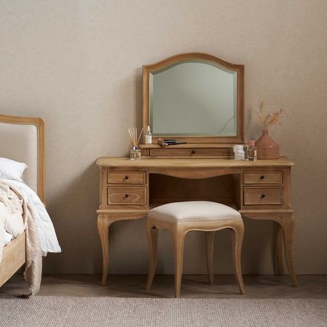 Office Desks | Home Office Desks - Barker & Stonehouse Dressing Table Design Bedrooms, Dressing Table New, Reading Nook Window Seat, Reading Nook Window, Dressing Table Design, Bedroom Dressing, Makeover Bedroom, Desk Inspiration, Upholstered Stool