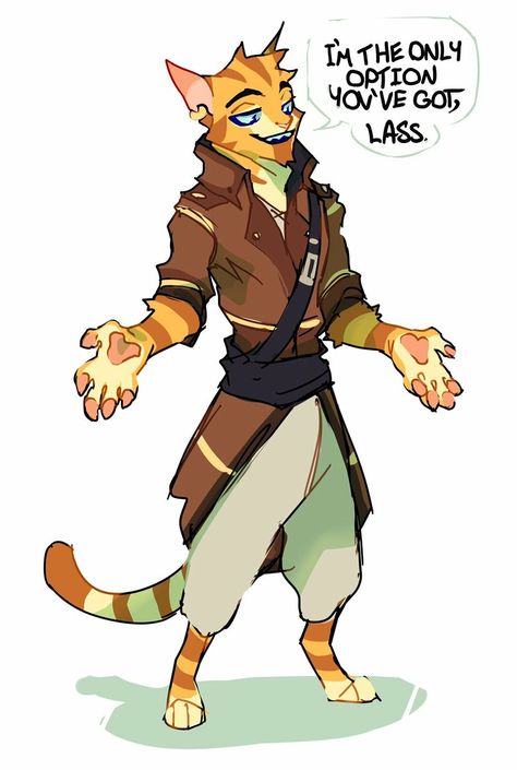 Tabaxi Drawing Reference, D&d Cat Character, Orange Tabaxi Dnd, Anthropomorphic Dog Character Design, Anthro Cat Reference, Tabaxi Bard Male, Cat Dnd Character, Anthropomorphic Character Design, Feline Character Design