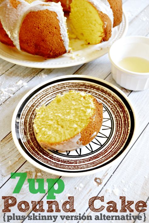 This 7UP Pound Cake is an old fashioned southern recipe that is as yummy as it is flavorful. An easy, lemony bundt cake that is moist and delicious. 7up Pound Cake Recipe, 7up Cake, 7 Up Cake, 7up Pound Cake, Southern Cake, Southern Recipe, Pound Cake Recipe, Pound Cakes, Lemon Extract