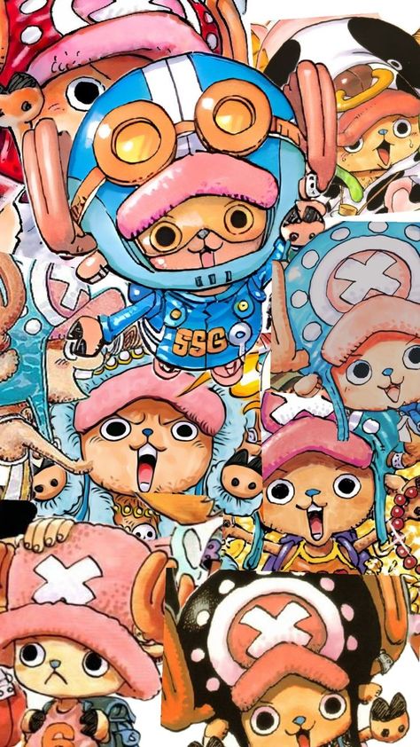 chopper one piece wallpaper Chopper One Piece Wallpapers, Chopper Wallpaper, One Piece Theme, One Piece Wallpaper, One Piece Chopper, Chopper, One Piece, Wallpapers, Collage