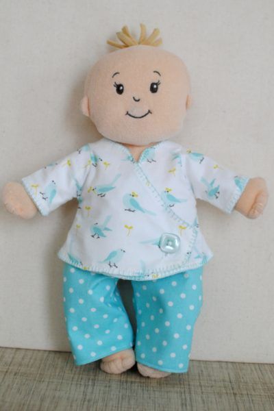 Baby Stella Pattern, Baby Stella Doll Clothes, Sewing For Babies, Stella Doll, Baby Stella Doll, Baby Stella, Baby Doll Clothes Patterns, Doll Patterns Free, Easy Baby Blanket