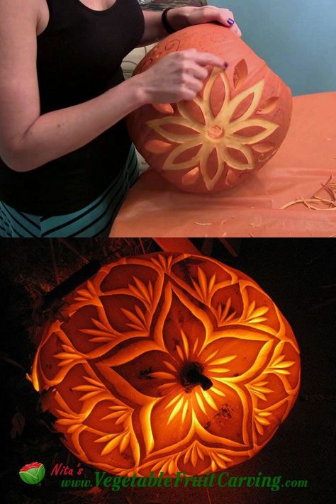 Pumpkin Scenes Carving, Pumpkin Carving Ideas With Dremel, Easy Pretty Pumpkin Carving Ideas, Carving Halloween Pumpkins, Carving Ideas Pumpkin, Fancy Carved Pumpkins, Hippy Carved Pumpkins, Easy Awesome Pumpkin Carving, Creative Pumpkin Carving Ideas Design