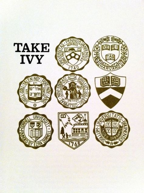 * Take Ivy, Ivy League Aesthetic, University Inspiration, Ivy League Colleges, Preppy Handbook, College Vision Board, Ivy League Schools, College Motivation, Campus Style