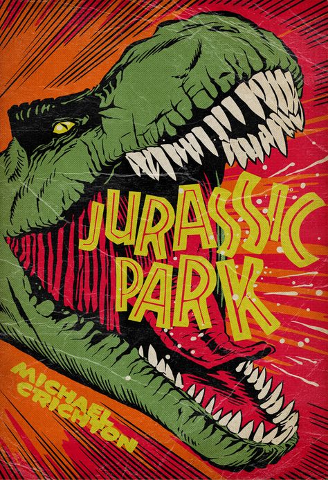 Jurassic Park Book, Jurassic Park Poster, Dinosaur Poster, Jurassic Park Logo, Dinosaur Posters, Michael Crichton, Jurassic World Dinosaurs, Jurassic Park World, Dinosaur Art