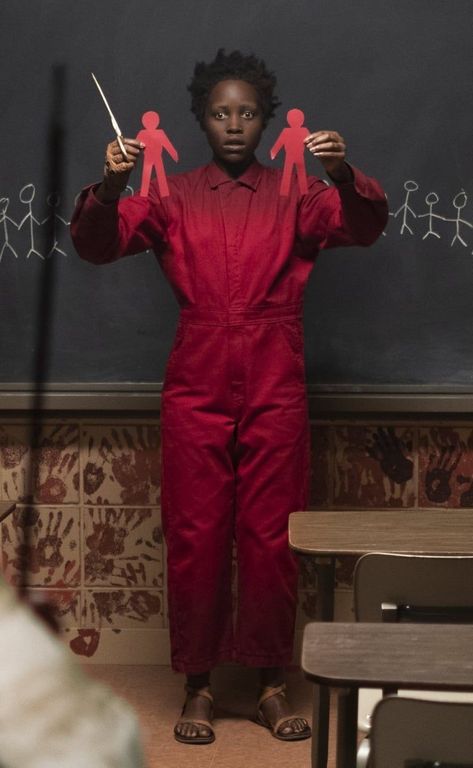 (Us 2019) Horror Movie Scenes, Horror Movie Costumes, Us 2019, Us Movie, Color In Film, Horror Costume, This Is Us Movie, Jordan Peele, Horror Movie Icons