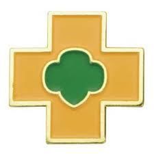 Ideas for the Safety Award pins Girl Scouts Brownies, Girl Scout Uniform, Camping First Aid Kit, Girl Scouts Cadettes, Brownie Scouts, Adulting 101, Meeting Ideas, Girl Scout Badges, Camping Safety