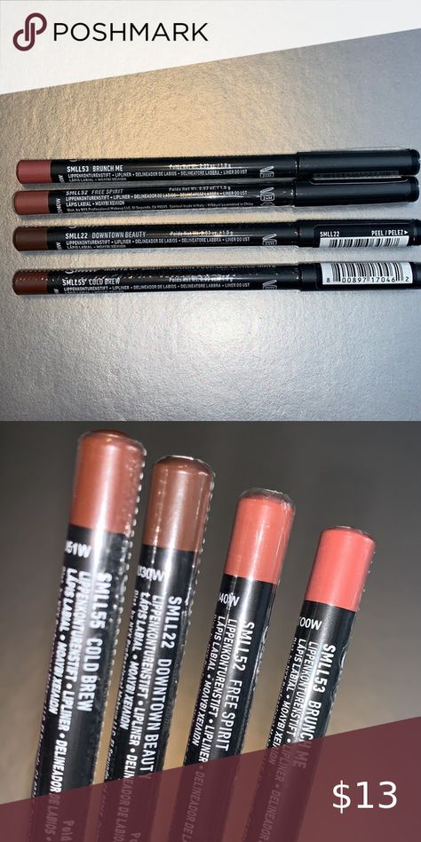 NYX Suede Matte Lip Liner Nudes Bundle Matte Lip, Matte Lips, Cold Brew, Beauty Brand, Lip Liner, Free Spirit, Nyx, Lips, Bundles