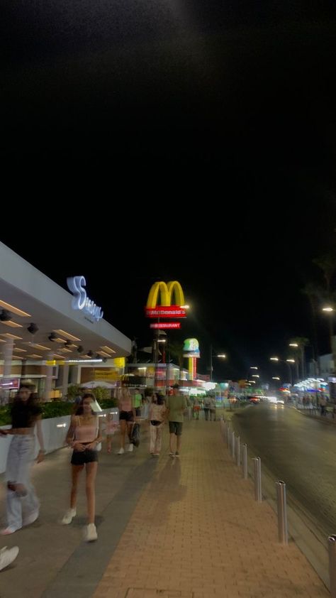 Cyprus Holiday, Cyprus Travel, Traveling Aesthetic, Mcdonald's Restaurant, Ayia Napa, Summer Travel, Aesthetically Pleasing, Cyprus, Night Life