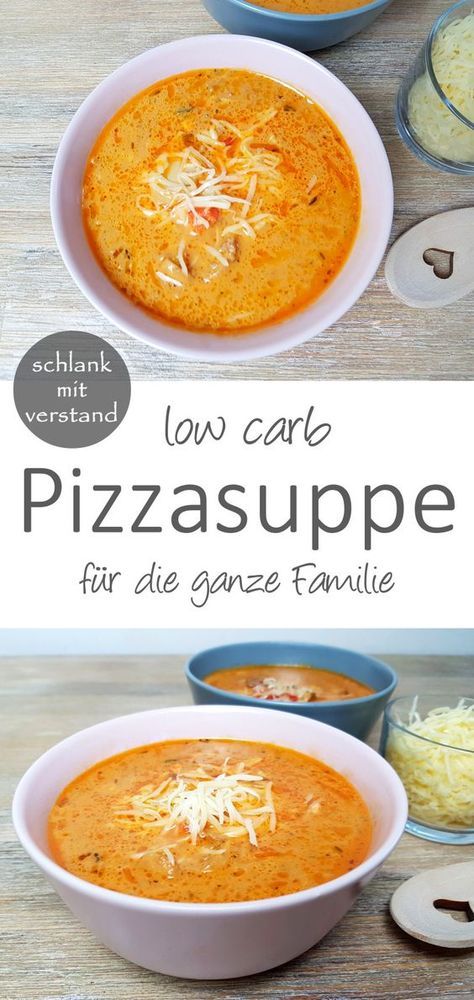 Pizza Soup, Atkins Diet Recipes, Low Carb Diets, Low Carb Pizza, Makanan Diet, Healthy Low Carb Recipes, No Calorie Foods, Idee Pasto Sano, Picky Eater Recipes