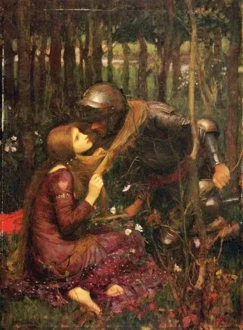 Should This Painting Have Been Banned? Courtly Love, Frank Dicksee, Manchester Art, John William Waterhouse, John Keats, Pre Raphaelite, Medieval Knight, Beautiful Woman, Female Artists