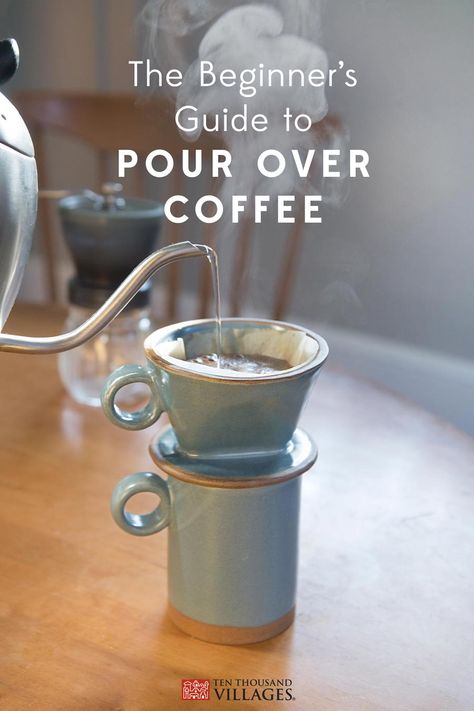 The Beginner’s Guide to Pour Over Coffee Whimsical Decor Home, Unique Wine Glasses, Coffee Facts, Coffee Industry, Fair Trade Coffee, Thursday Afternoon, Coffee Business, Coffee Dripper, Chocolate Tea