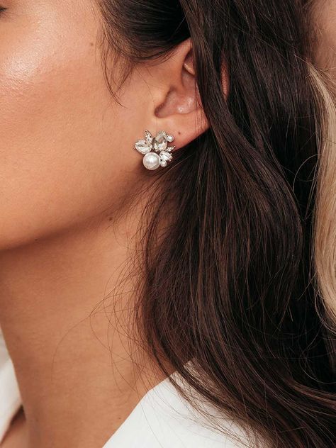 Wedding Earrings Studs, Wedding Studs, Statement Collar Necklace, Wedding Earrings Drop, Luxe Jewelry, Floral Studs, Wedding Jewellery Collection, Versatile Jewelry, Earrings Collection