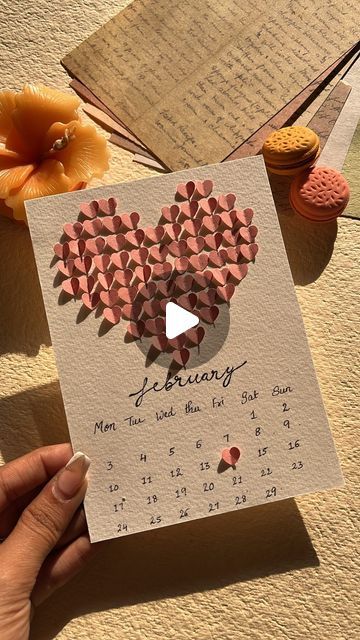 Easy Handmade Birthday Gifts For Best Friend, Crafts To Make Your Girlfriend, Gifts For Long Distance Girlfriend, Small Cards Handmade, Small Heart Drawing, Easy Handmade Gifts For Friends, Handmade Birthday Gifts For Best Friend, Easy Diy Gifts For Friends, Long Distance Girlfriend