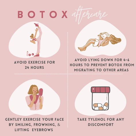 BOTOX AFTERCARE! ⁠ ⁠ these tips are ✨key✨ to making the most out of your botox!⁠ ⁠ have any more questions about botox in general? my dm's are open 💓 After Botox Care, Botox Content Ideas, Botox Marketing Ideas, Botox Posts For Instagram, Botox Facts, Botox Tips, Botox Business, Botox Funny, Botox Aftercare