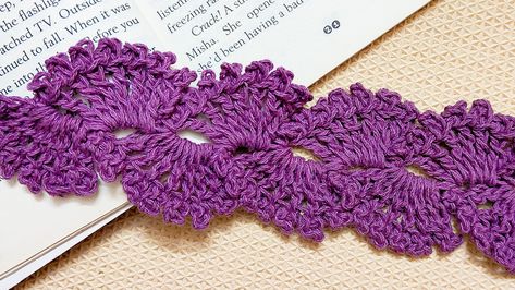 Easy Crochet Lace Bookmark : 4 Steps (with Pictures) - Instructables Crochet Lace Bookmark, Crocheted Bookmarks, Lace Bookmark, Crochet Cal, Crochet Stitches Free, Easy Crochet Projects, Making Stuff, Fun Crochet, Crochet Bookmarks