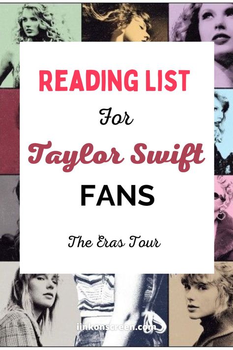 Book Recommendations Taylor Swift, Taylor Swift Book Display, Books For Taylor Swift Fans, Taylor Swift Surprise Songs Eras Tour List, Taylor Swift Eras Bulletin Board, Books To Read If You Like Taylor Swift, Books As Taylor Swift Songs, Taylor Swift Inspired Books, Books For Swifties