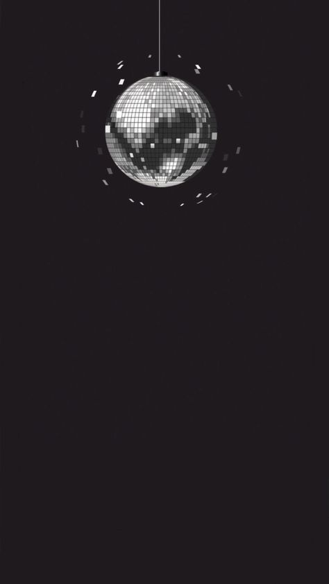 Mirrorball Black Background, There Better Be A Mirrorball Wallpaper, Discoball Aesthetic Background, Black And White Template Background, Mirrorball Background, Party Background Aesthetic, Mirror Ball Wallpaper, Mirrorball Birthday, House Of Balloons Aesthetic