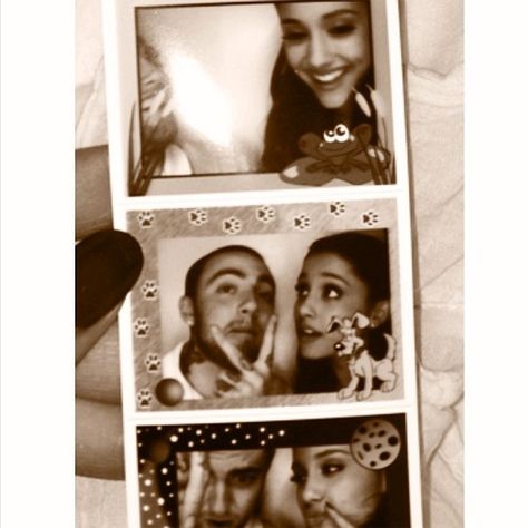 Ariana Grande & Mac Miller Cozy Up In Ellen's Photo Booth! - M ... Mc Miller, Mac Miller Ariana, Mac Miller And Ariana Grande, Ariana Grande Mac, Icona Ios, Lovers Rock, Ariana G, In Another Life, Mac Miller