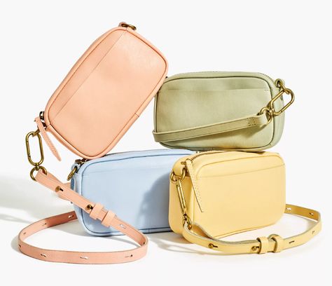 41 Stylish Things To Buy After Spring Cleaning Your Closet Compact Bag, Leather Industry, Key Wallet, School Accessories, Mini Pouches, Content Ideas, Mini Crossbody Bag, Interior Wall, Leather Travel