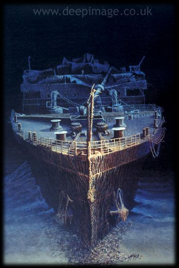 FWD: "I admire the people who never made it off of the beautiful Titanic" ... #RealTitanic1912 Underwater Shipwreck, Titanic Art, Titanic Underwater, Real Titanic, Titanic Wreck, Titanic Photos, Titanic Artifacts, Titanic Sinking, Titanic Facts