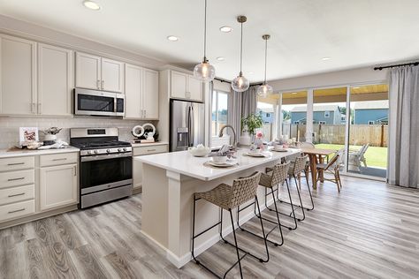 Superb kitchen | Coral model home | Buckley, Washington | Richmond American Homes Richmond American Homes, American Kitchen, New Kitchen Designs, Dream Kitchens, Model Home, Tile Backsplash, Kitchen Style, Model Homes, Dream Homes