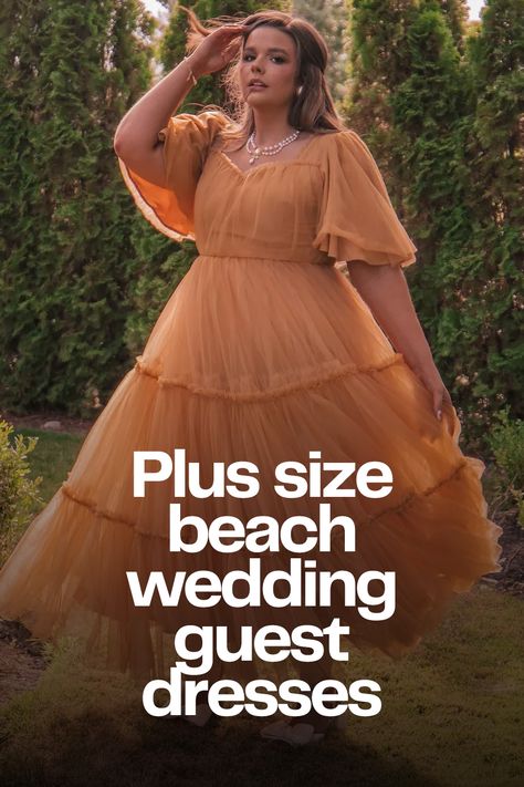 Plus size wedding guest dresses for beach weddings November Beach Wedding Guest Dress, Plus Size Beach Wedding Dress Guest, Beach Wedding Attire For Guest, Beach Wedding Guest Dress Plus Size, Plus Size Beach Wedding Guest, Beach Wedding Dress Guest Summer, Semi Formal Beach Wedding Attire, What To Wear To A Beach Wedding, Formal Beach Wedding Attire Guest