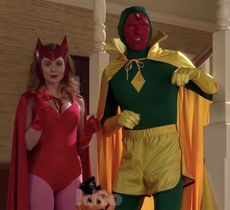 Wanda And Vision, Marvel, Halloween