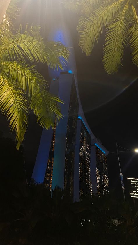 Singapore Night Aesthetic, Singapore Hotel Room, Singapore City Night, Singapore At Night, Merlion Singapore, Night Mood, Bead Bra, Singapore Hotels, Night Skyline