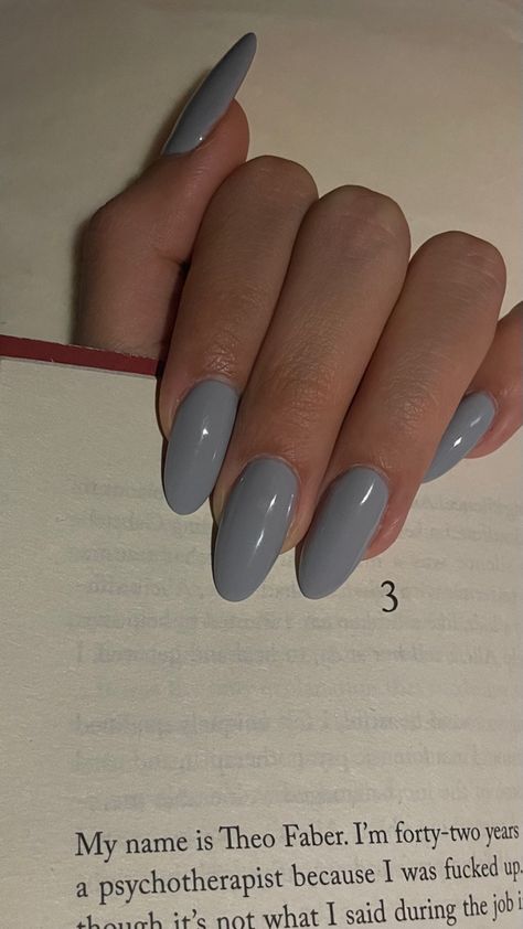 Gray Nails, Pearl Grey, Nails