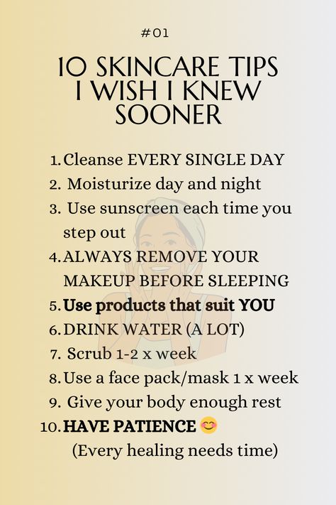 #skincare#beauty#aesthetic#skincaretips Before Sleep, Having Patience, I Wish I Knew, Singles Day, Sunscreen, Makeup Yourself, I Know, Moisturizer, Healing