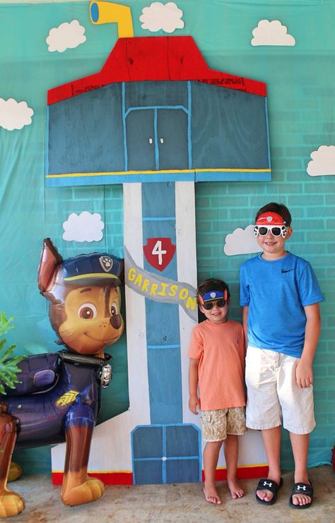 Paw Patrol Cutout, Paw Patrol Photo Shoot Ideas, Paw Patrol Party Backdrop, Paw Patrol Photo Booth, Paw Patrol Backdrop, Paw Patrol Photo Frame, Paw Patrol Birthday Theme, Patrol Party, Paw Patrol Birthday Party