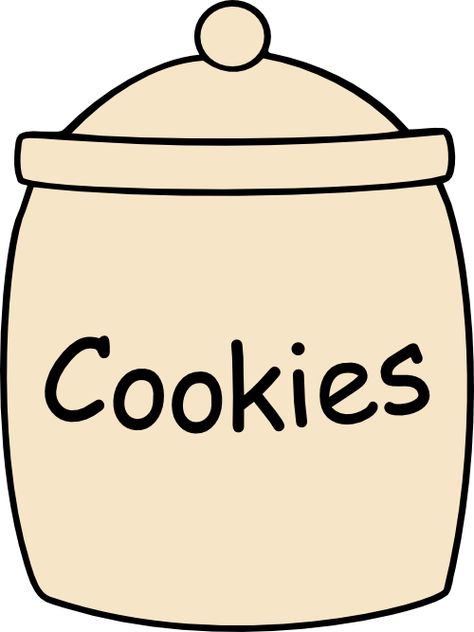 cookie jar Jar Image, Cookie Clipart, Cookie Images, Label Ideas, Felt Squares, Frixion Pens, Kinds Of Cookies, Sugar Cookie Frosting, Country Decorating