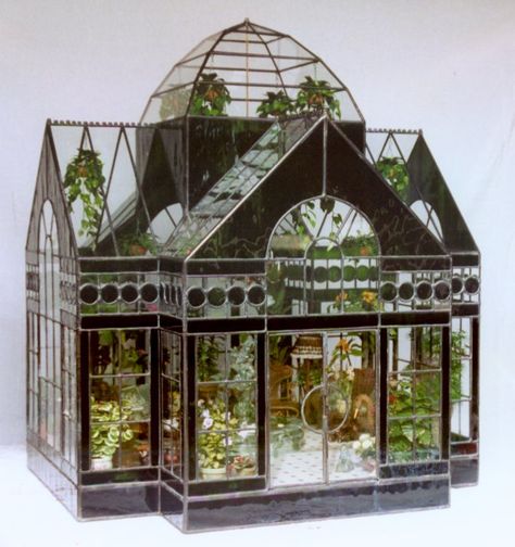 Or should I say, 13 Distractions I Found on the Internet Today? As always, we're here to be your weekly escape from it all, whether that be through armchair travel, whimsical miniatures, or all the stories of strength and beauty from yesteryear and today...    1. These Incredible Miniature Greenhous Diy Wardian Case, Glass Fairy House, Doll House Miniature, Mini Conservatory, Greenhouse Dollhouse, Doll House Greenhouse, Dollhouse Conservatory Diy, Glass Diorama, Greenhouse Miniature