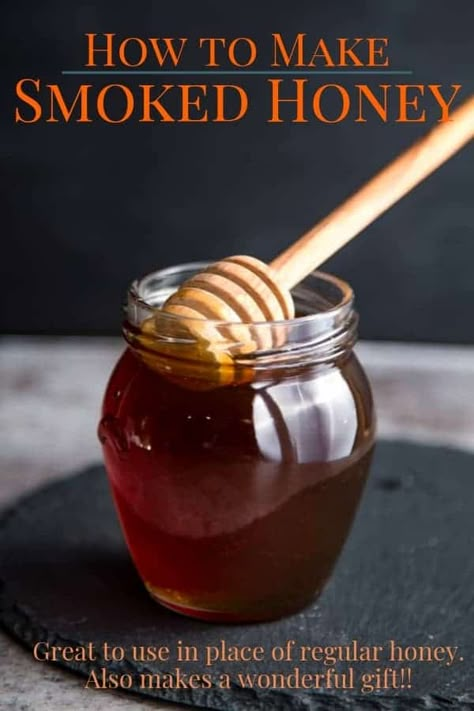 Smoked Honey, Honey Cocktail, Just Eat It, 140 Pounds, Smoker Recipes, Honey Recipes, Smoked Food Recipes, Jams & Jellies, How To Make Homemade