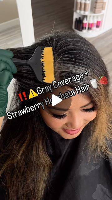 Patricia Nikole on Instagram: "‼️Like & Leave a 🤍 for this beautiful Gray Coverage Transformation👸🏻! ✨The most perfect & natural Gray coverage is possible when you use the right shade & developer @SchwarzkopfUSA ✨SAVE✨Formula: 🤍Base Color for resistant gray: Schwarzkopf IGORA ROYAL Permanent Color Creme 5-00 Igora Royal Developer Schwarzkopf Professional Igora Royal Developer 9% / 30 Volume Mixing Ratio 1:1 ✨ BlondMe Pastel Toner in shade Strawberry ✨Like, comment, and share with a friend who would love this hair too! 🥰💫 🎥❤️ @alysestyles ✨✨✨✨✨✨✨✨✨✨✨✨✨✨✨✨ ⭐️ Are you looking to grow your painting, Haircoloring & Business skills? Check out my online education 😻- Link in Bio👆🏽 ✨✨✨✨✨✨✨✨✨✨✨✨✨✨ ✨✨✨✨✨✨✨✨✨✨✨✨✨✨✨✨✨✨✨✨ 🌟Online Education: www.thepaintroom.com #hairreel #licensedtocreate #ha Igora Hair Color, Schwarzkopf Hair Color, Hair Toner, Hair Color Formulas, Coloring Tips, Schwarzkopf Professional, Gray Coverage, Business Skills, Hair Painting