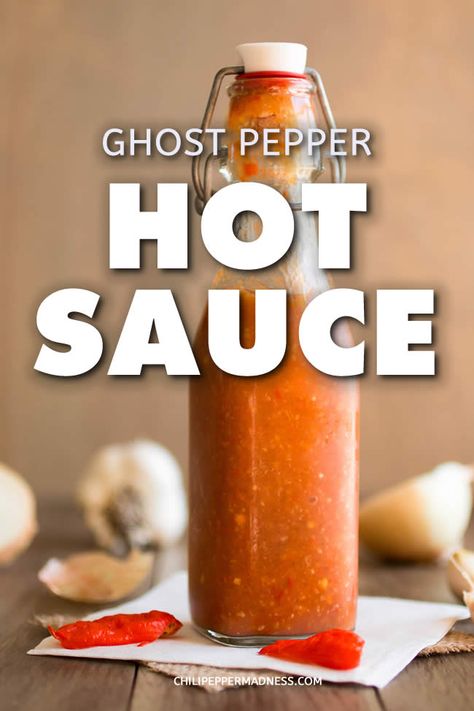 Hot Sauce Recipe Ghost Pepper, Armageddon Pepper Hot Sauce, Mixed Hot Pepper Sauce, Ghost Pepper Ranch Sauce, Scorpion Pepper Hot Sauce Recipe, Ghost Peppers Recipes, Scorpion Pepper Hot Sauce, Recipes Using Ghost Peppers, How To Make Your Own Hot Sauce